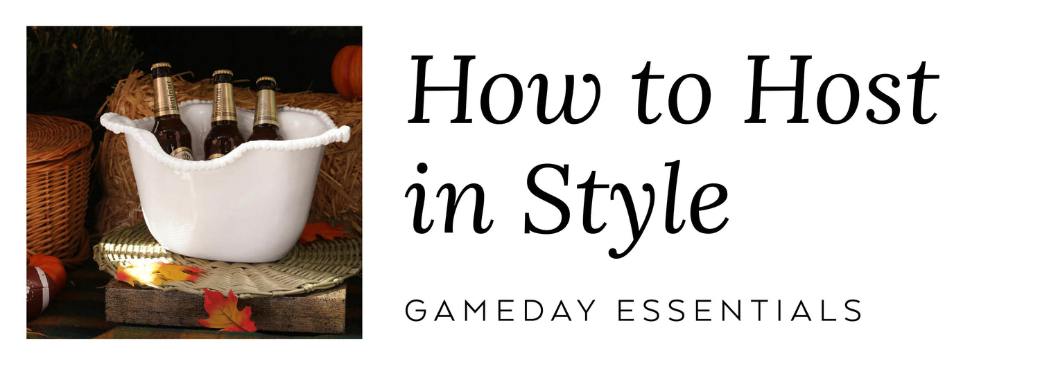 HOW TO HOST IN STYLE