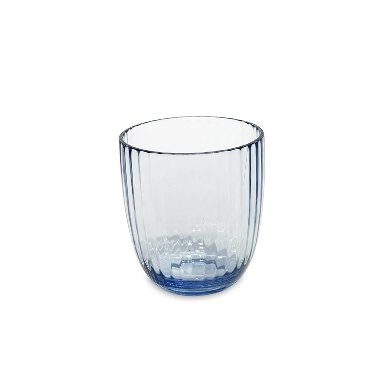 VIDA Acrylic Double Old Fashioned Set of 4 (Blue)