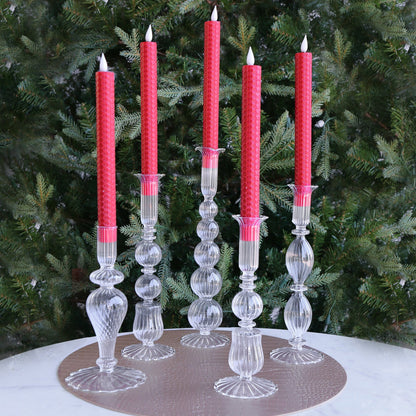beatriz-ball-glass-cambridge-sophia-9-candlestick-holder-set-of-2-clear