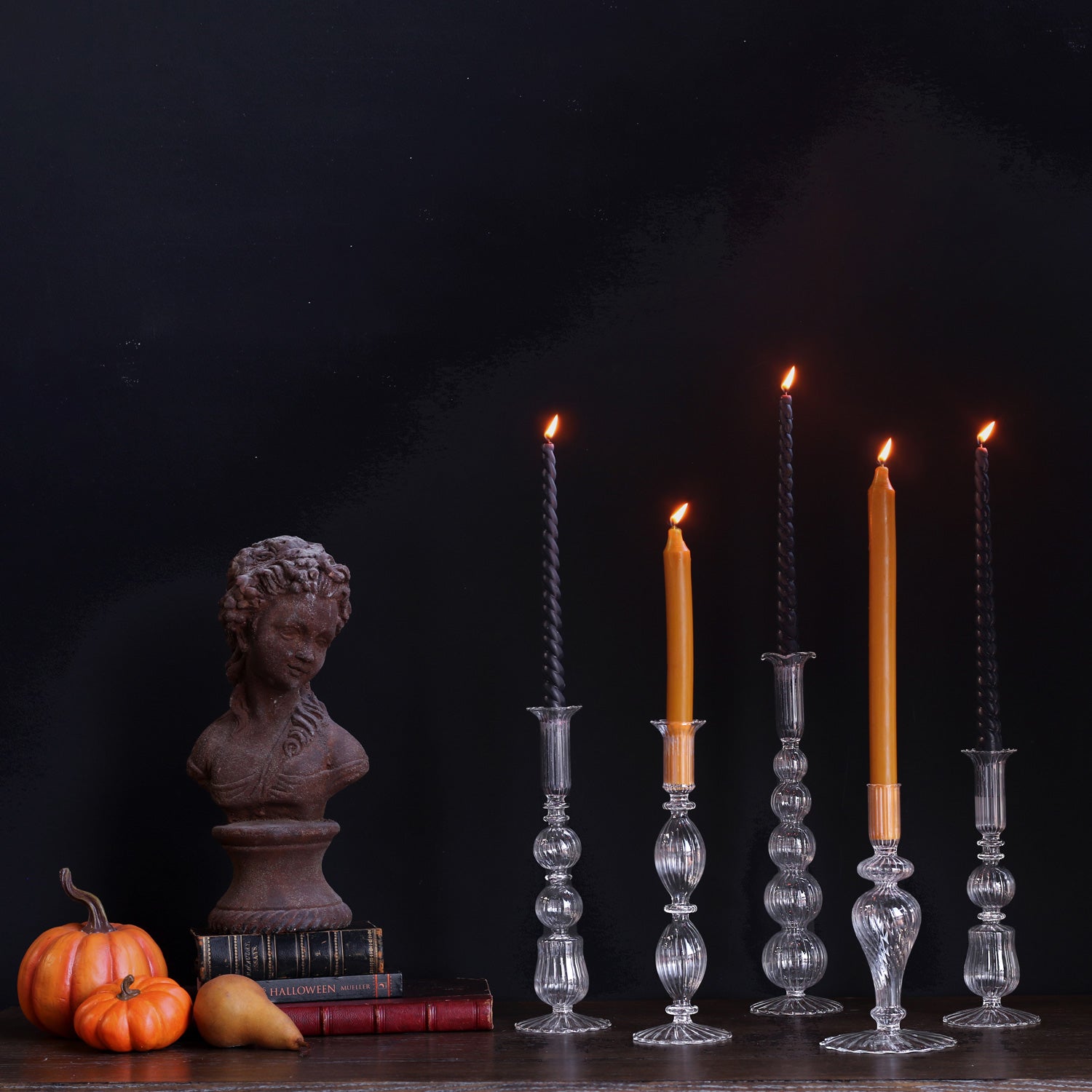 beatriz-ball-glass-cambridge-sophia-9-candlestick-holder-set-of-2-clear