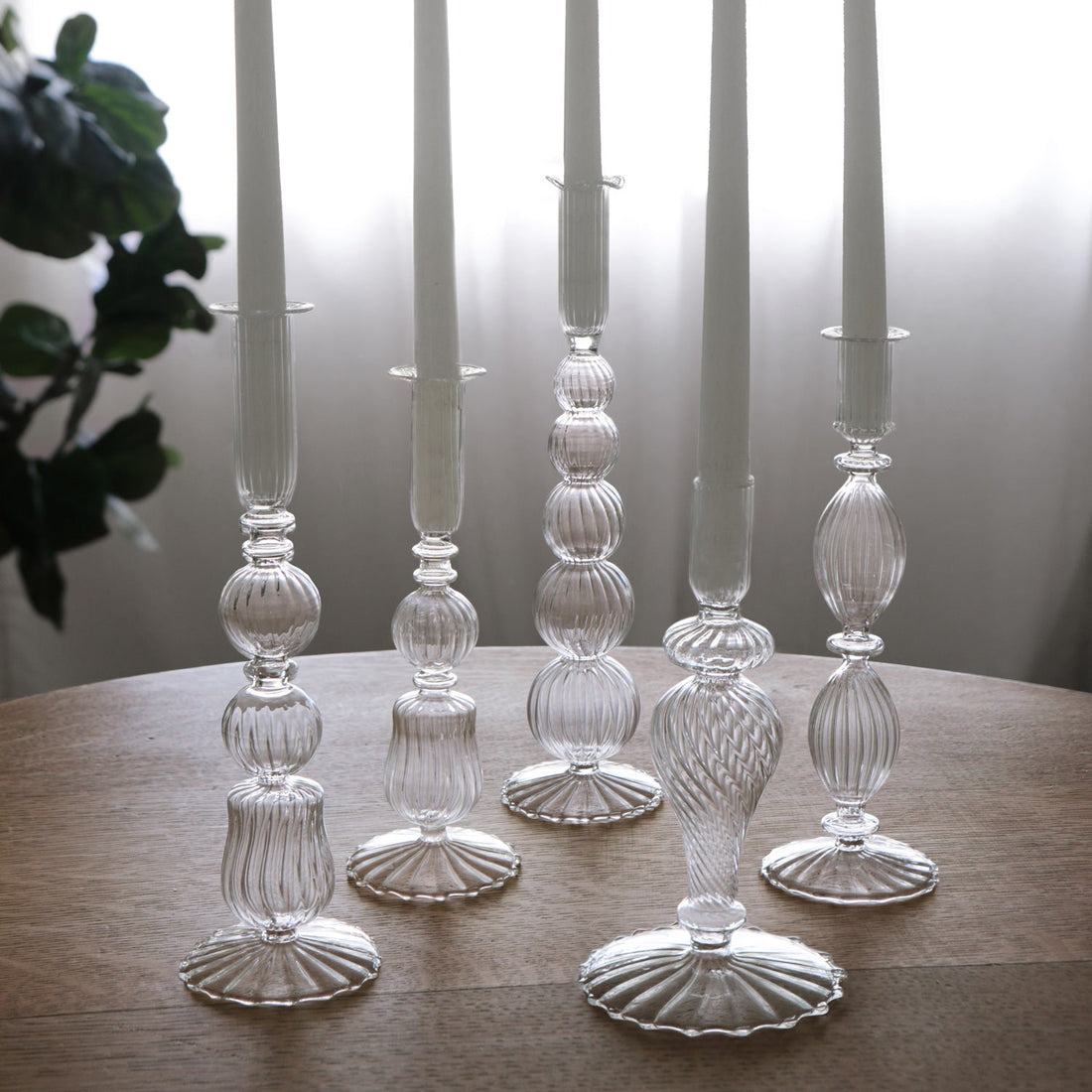 beatriz-ball-glass-cambridge-beryl-10-candlestick-holder-set-of-2-clear