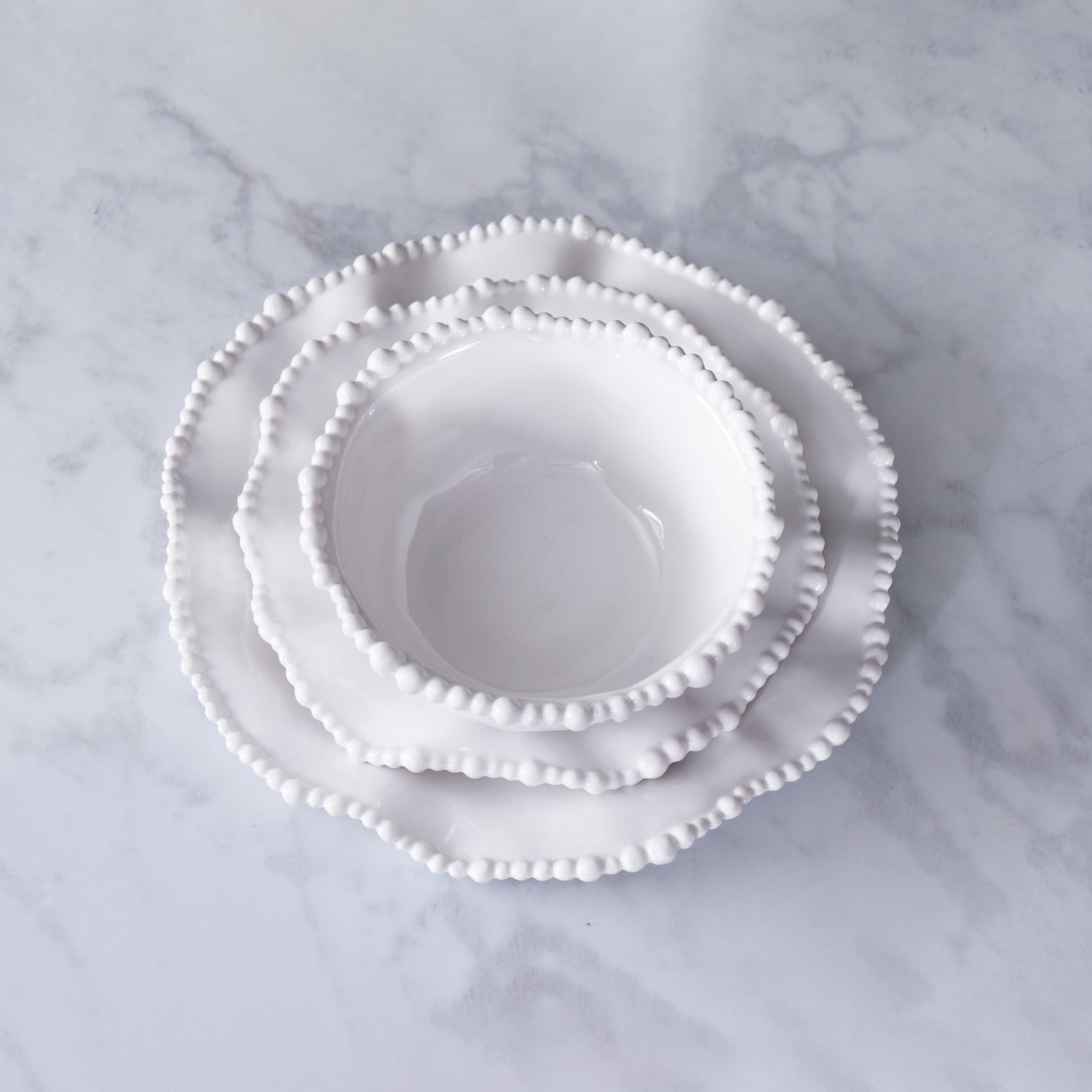 VIDA Alegria 11&quot; Dinner Plate Set of 4 (White)
