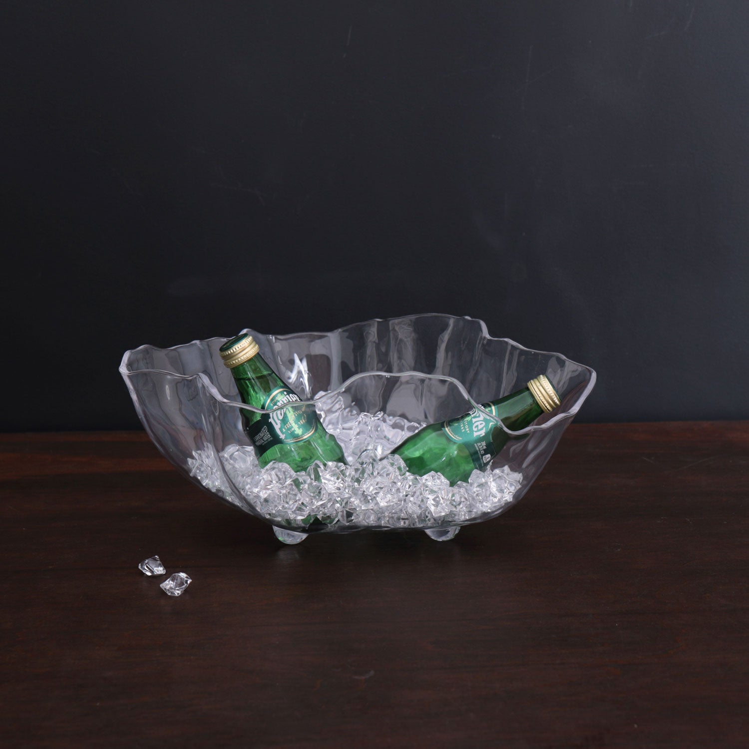 VIDA Acrylic Large Deep Bowl (Clear)