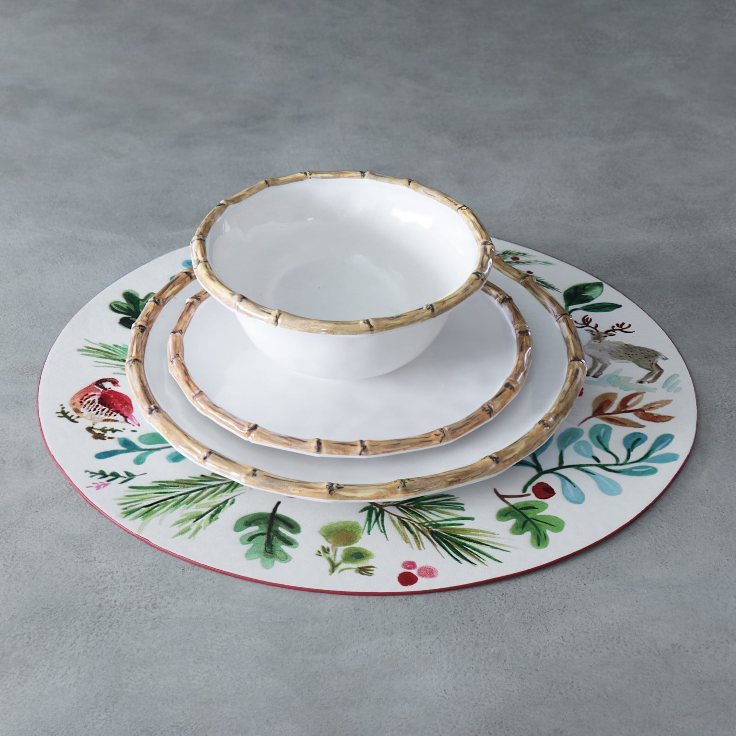 beatriz-ball-vida-bamboo-11-dinner-plate-set-of-4-white-and-natural-seconds-non-refundable