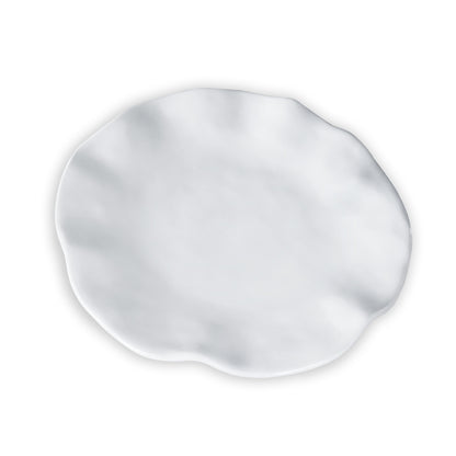 VIDA Havana 11&quot; Dinner Plate Set of 4 (White) SECONDS - NON REFUNDABLE