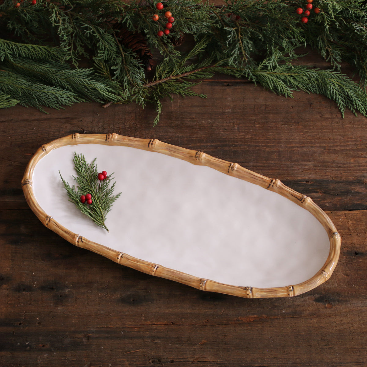 beatriz-ball-vida-bamboo-medium-oval-platter-white-and-natural