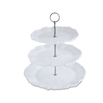 VIDA Alegria Triple Tiered Server (White)