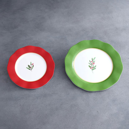 beatriz-ball-vida-holly-9-salad-plate-set-of-4-red-and-white
