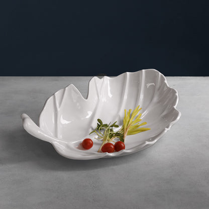 beatriz-ball-vida-lettuce-large-leaf-platter-white