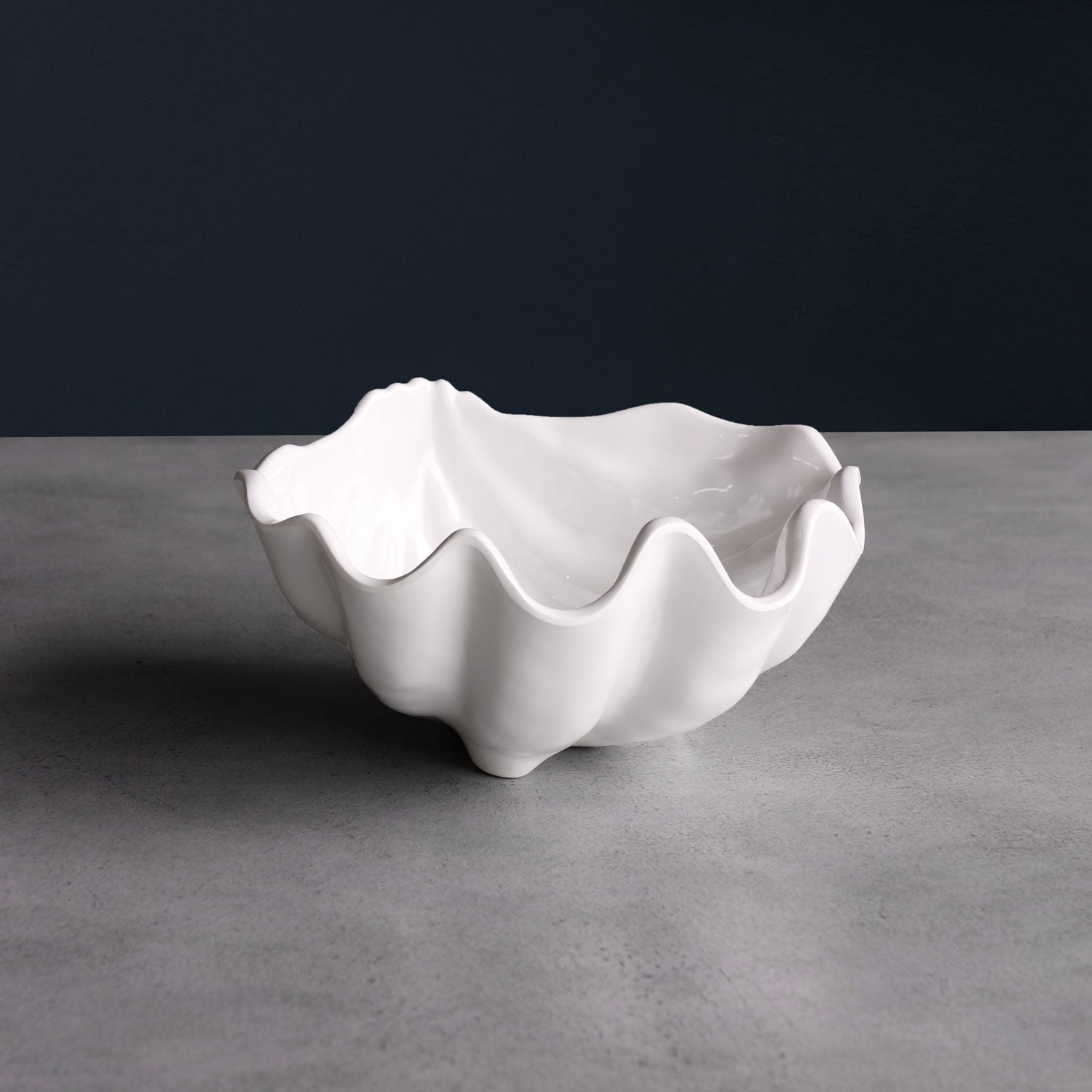 VIDA Ocean Shell Small Bowl (White)