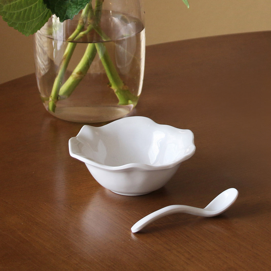 VIDA Havana Mini Bowl with Spoon (White)