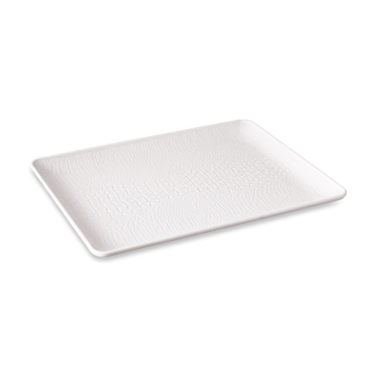 beatriz-ball-vida-croc-extra-large-rectangular-tray-white
