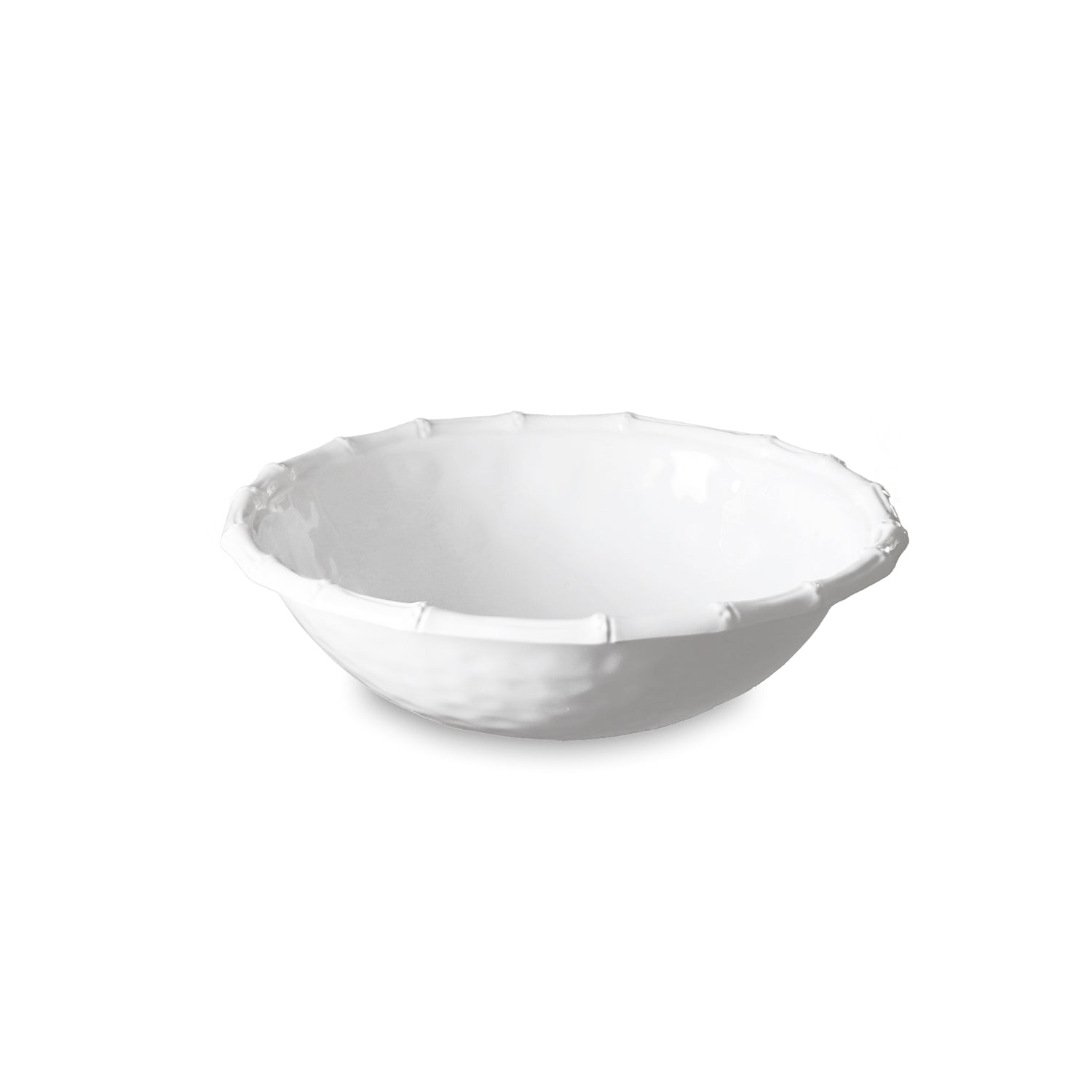 VIDA Bamboo Large Salad Bowl (White)