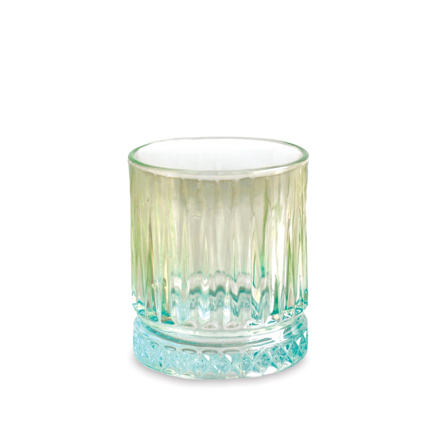 GLASS Aquarelle Double Old Fashioned Set of 4 (Multi)
