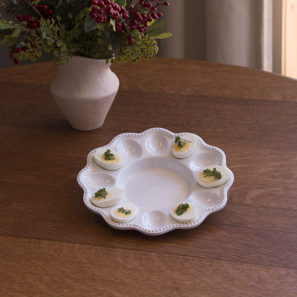 beatriz-ball-vida-alegria-deviled-egg-platter-white