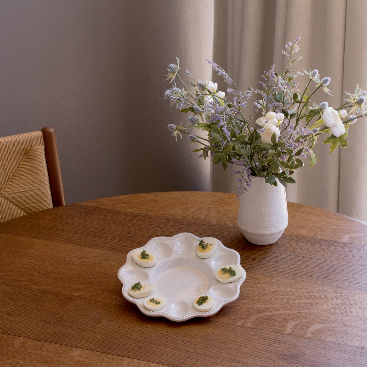 beatriz-ball-vida-alegria-deviled-egg-platter-white