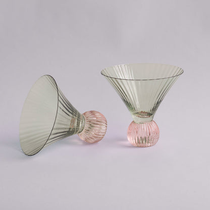 beatriz-ball-glass-venice-martini-set-of-4-green-and-pink