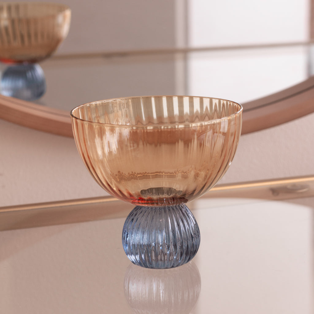 beatriz-ball-glass-venice-coupe-set-of-4-amber-and-blue