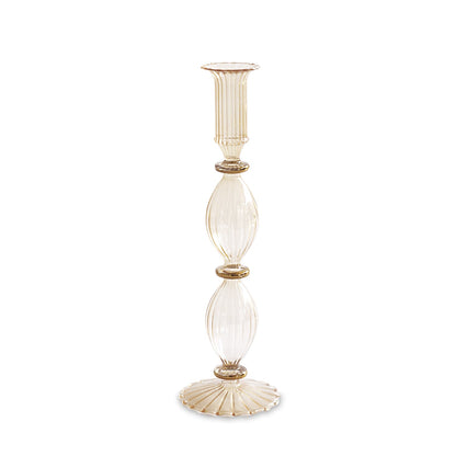 beatriz-ball-glass-cambridge-beryl-10-candlestick-holder-set-of-2-champagne-and-gold