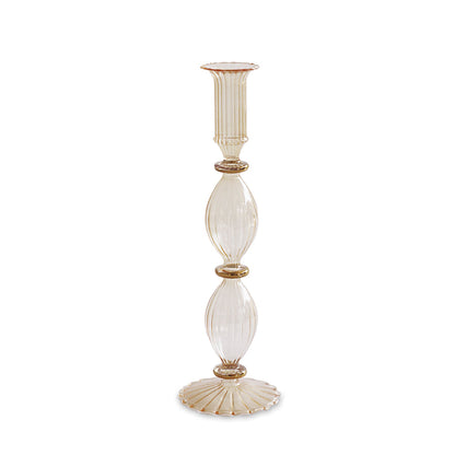 beatriz-ball-glass-cambridge-beryl-10-candlestick-holder-set-of-2-champagne-and-gold