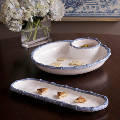 beatriz-ball-vida-bamboo-large-chip-and-dip-bowl-white-and-blue