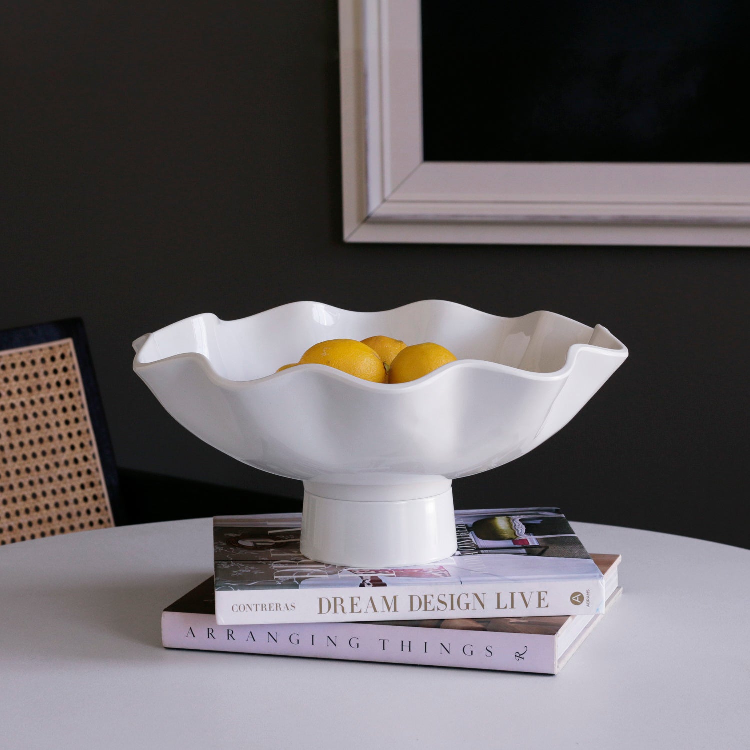 VIDA Havana Carola Large Pedestal White