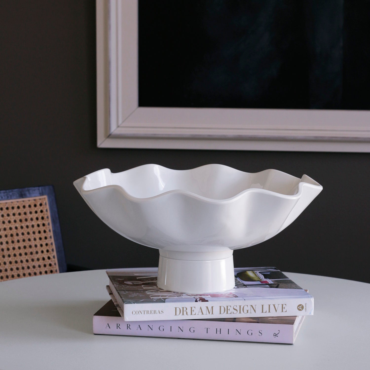 VIDA Havana Carola Large Pedestal White