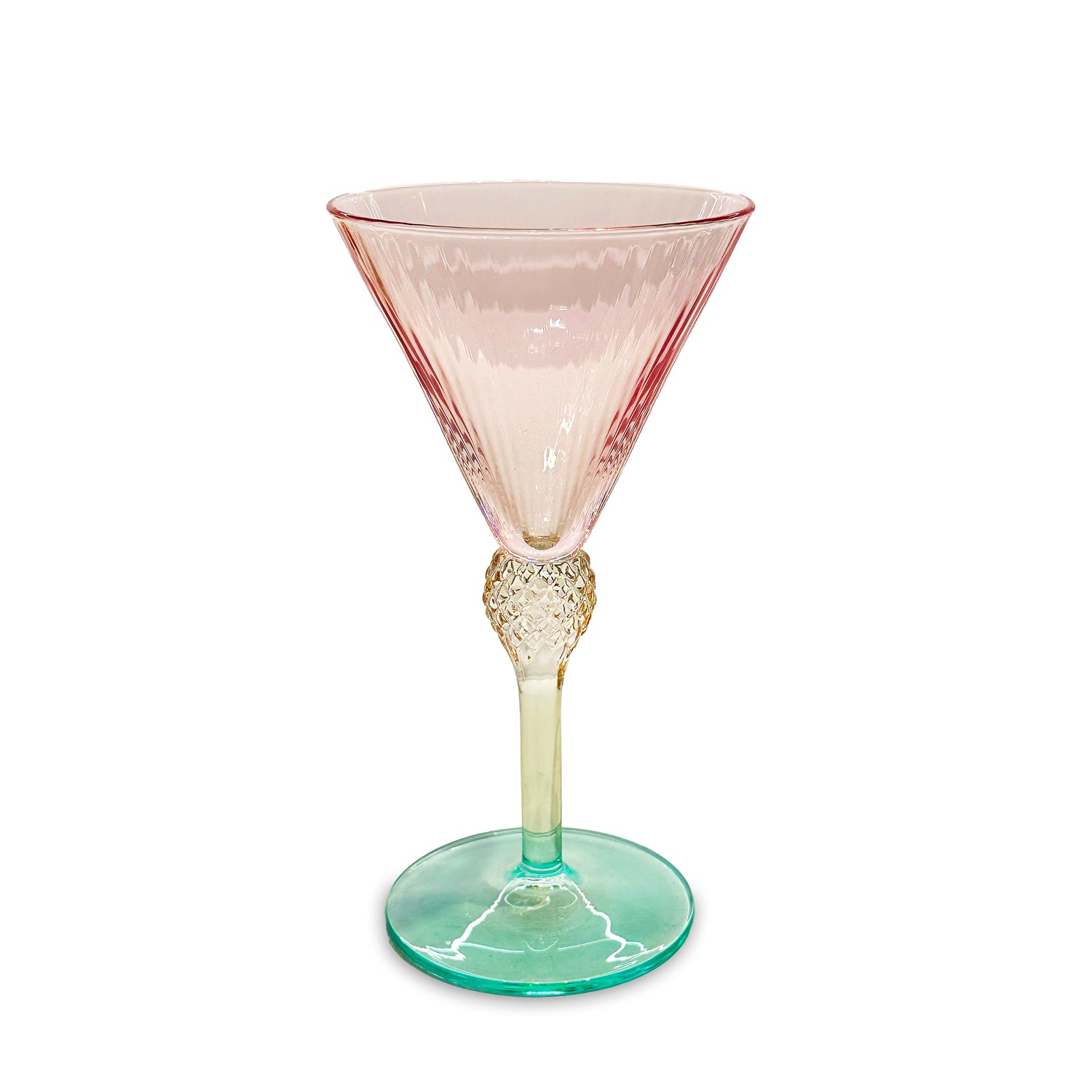 GLASS Aquarelle Martini Set of 4 (Multi)