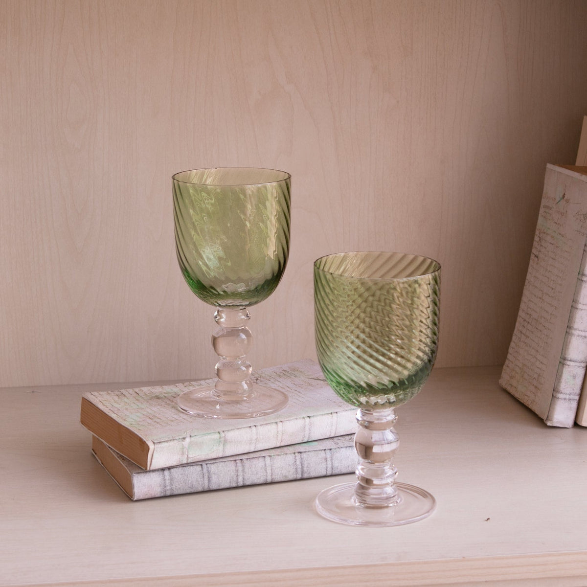 beatriz-ball-glass-french-swirl-wine-set-of-4-green