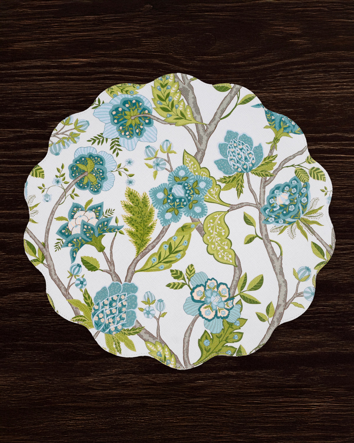 beatriz-ball-vida-blooms-branches-reversible-round-placemats-set-of-4-teal-green