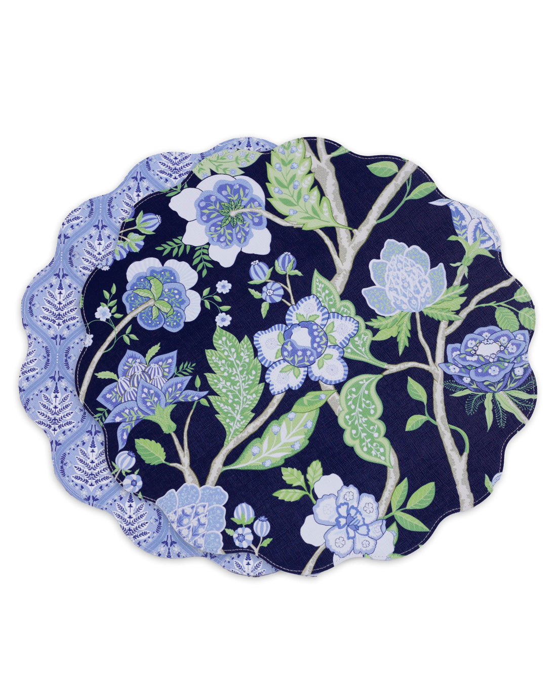 beatriz-ball-vida-blooms-branches-reversible-round-placemats-set-of-4-navy-green
