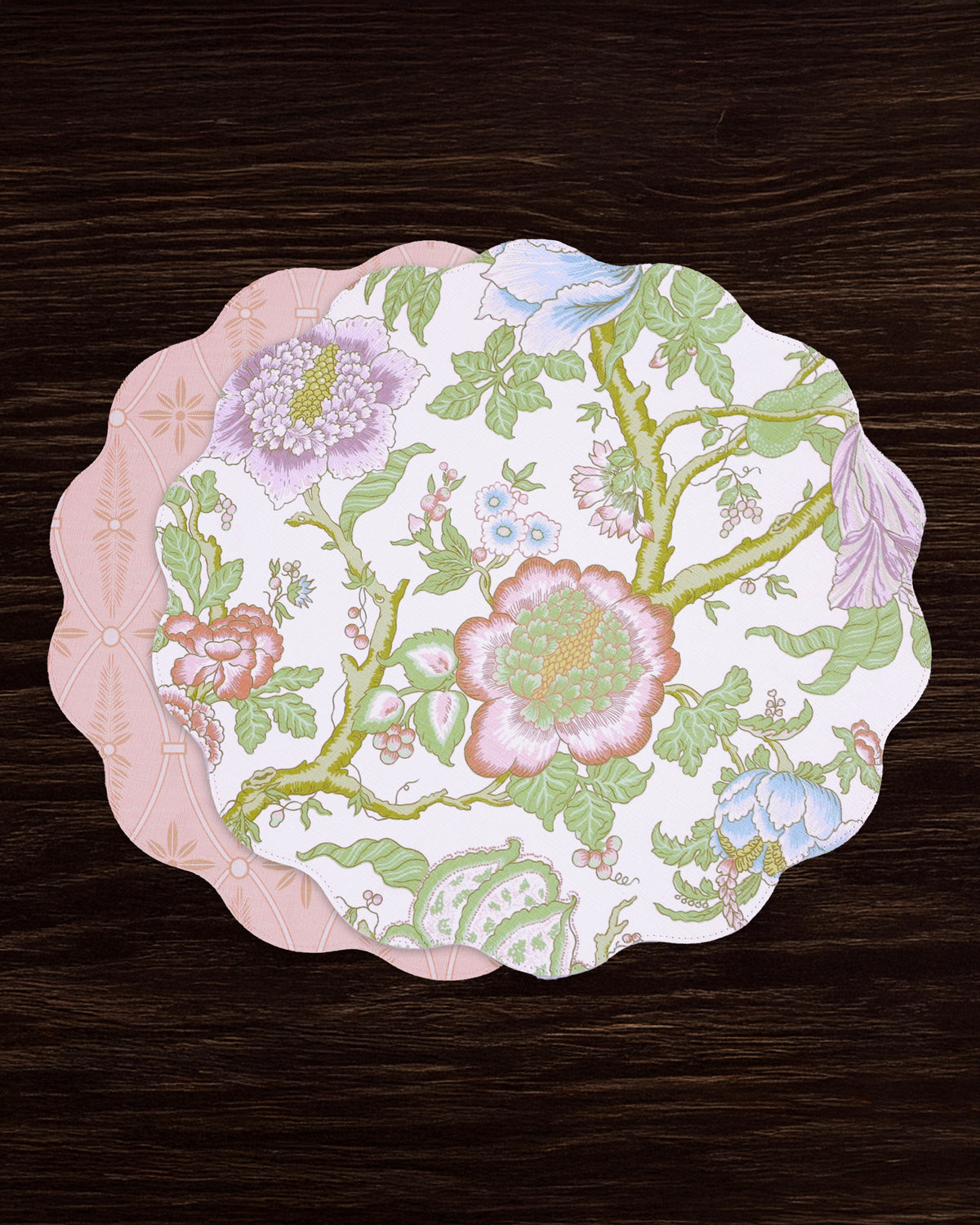 beatriz-ball-vida-blooms-branches-reversible-round-placemats-set-of-4-pastel-pink-blue