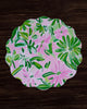beatriz-ball-vida-hydrangeas-daisies-reversible-round-placemats-set-of-4-pink-green