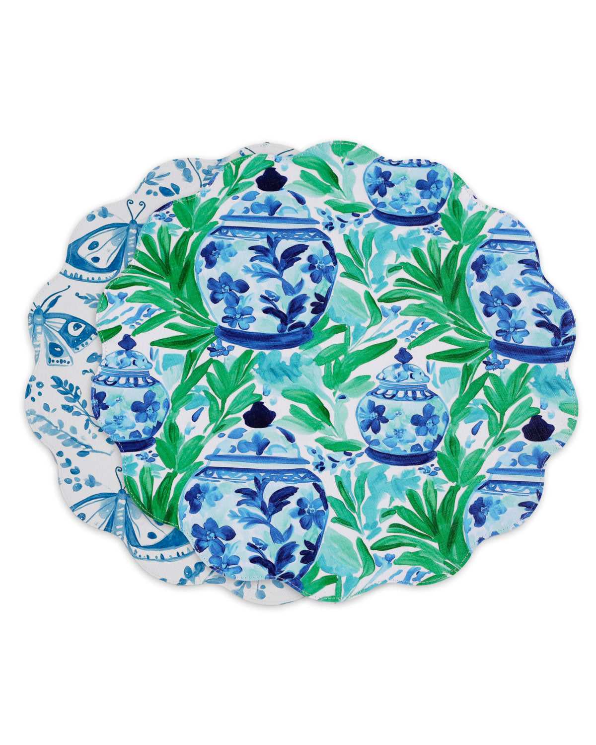 beatriz-ball-vida-ginger-jar-butterflies-reversible-round-placemats-set-of-4-blue-green