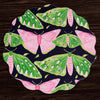 beatriz-ball-vida-butterflies-and-flowers-reversible-round-placemats-set-of-4-pink-and-green