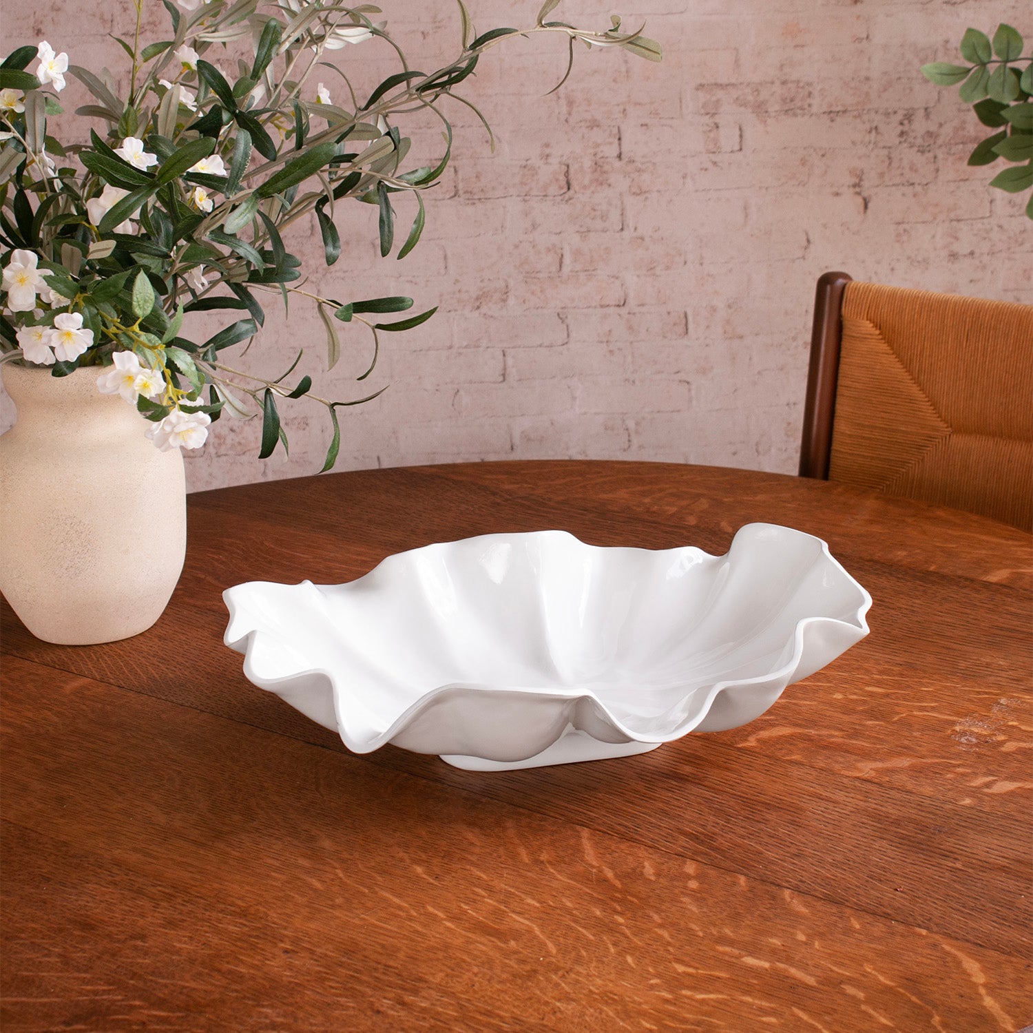 VIDA Havana Aries Large Bowl White