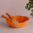 resin-sorbet-salad-servers-tangerine