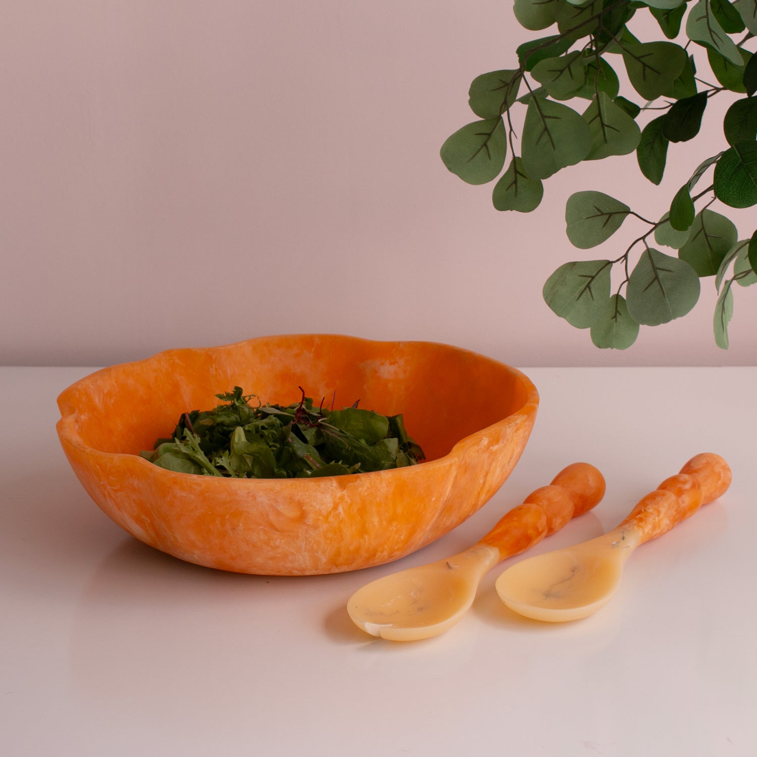 resin-sorbet-salad-servers-tangerine