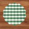 VIDA Cabana Reversible Round Placemats Set of 4 Pink & Green