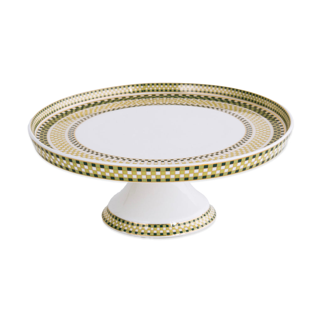 ceramic-ravenna-pedestal-cake-plate-green-gold