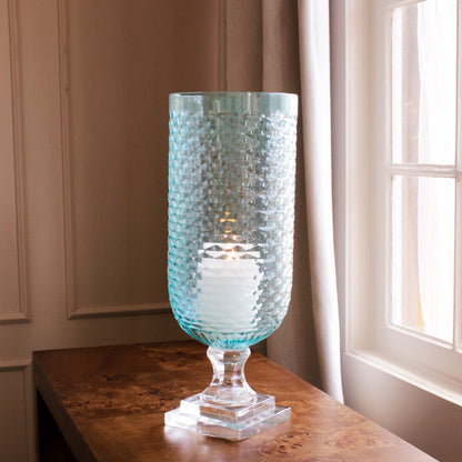 glass-eclat-tall-hurricane-pale-blue-clear