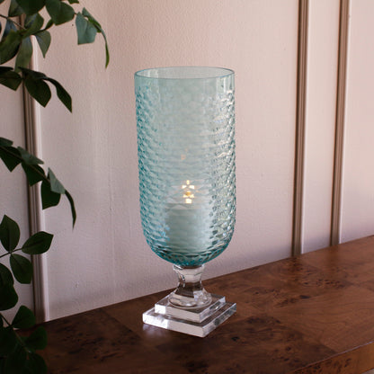 glass-eclat-tall-hurricane-pale-blue-clear