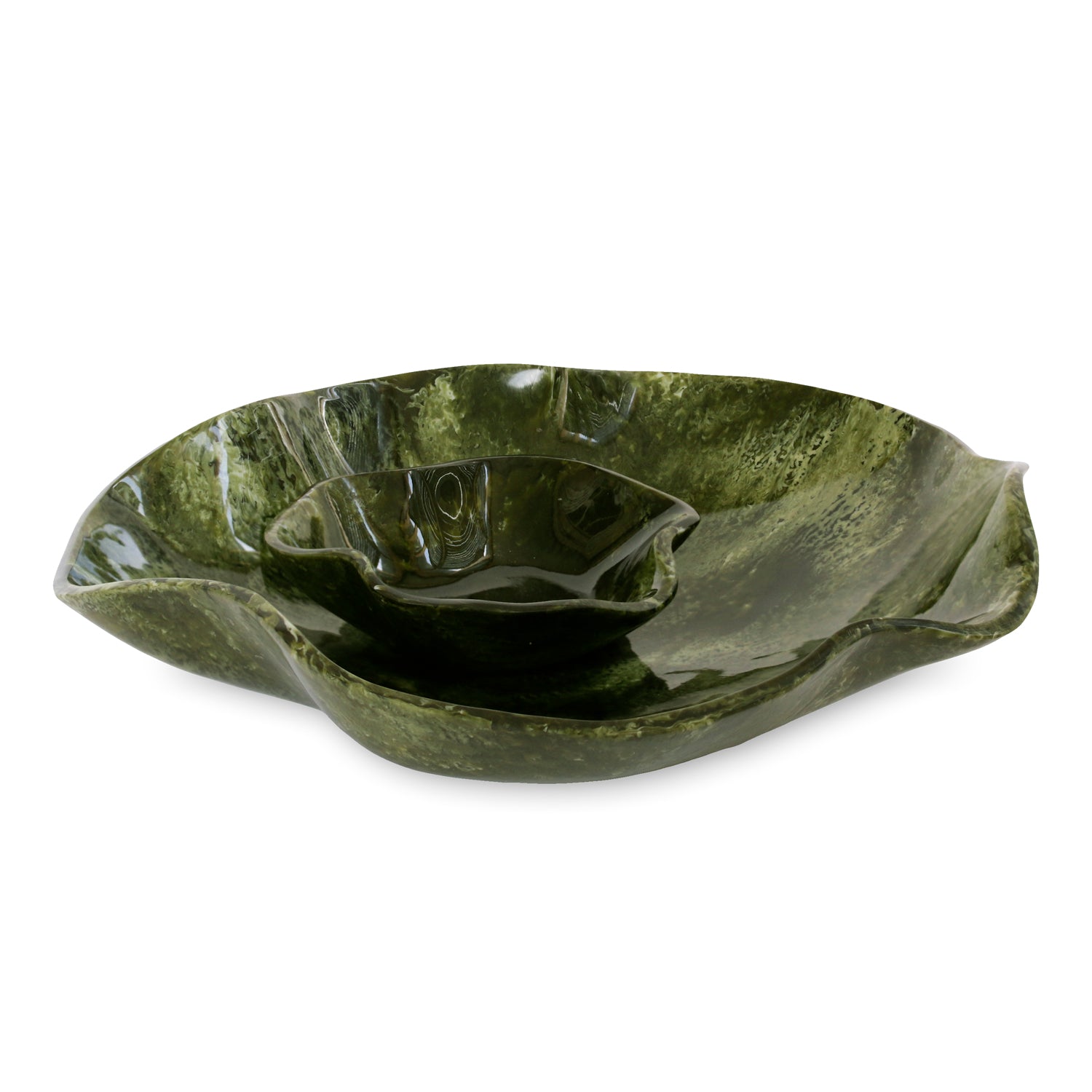 resin-malachite-bowl-with-dip-green