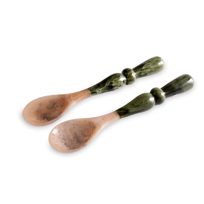 resin-malachite-salad-servers-green