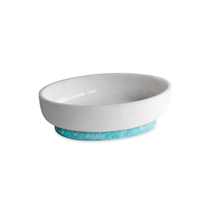 resin-rio-large-oval-bowl-with-base-white-and-turquoise
