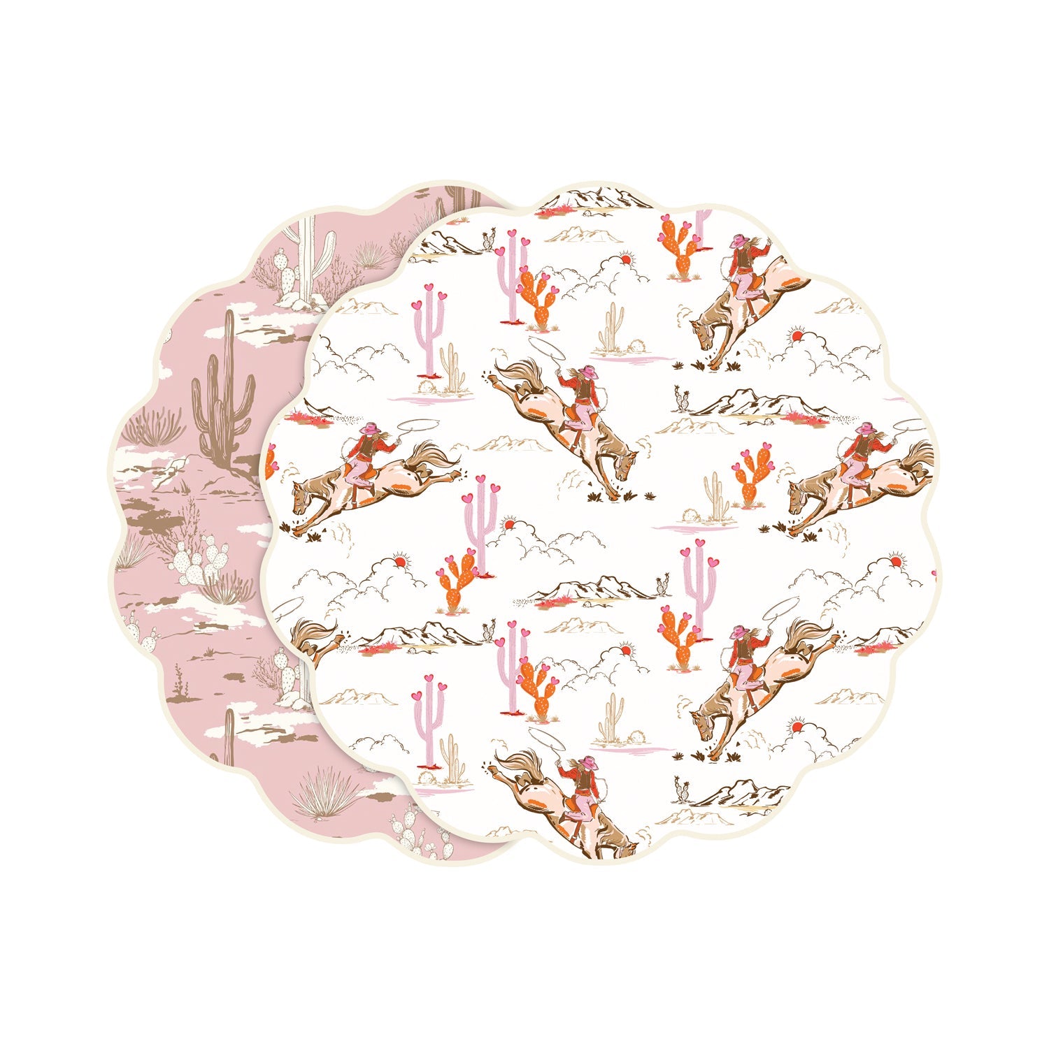 vida-cowgirl-and-cactus-reversible-placemats-set-of-4-pink-and-white