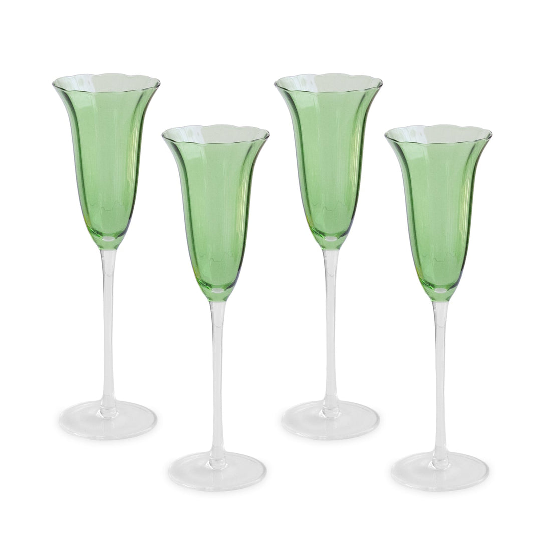 glass-blossom-champagne-flute-set-of-4-green-6-fl-oz