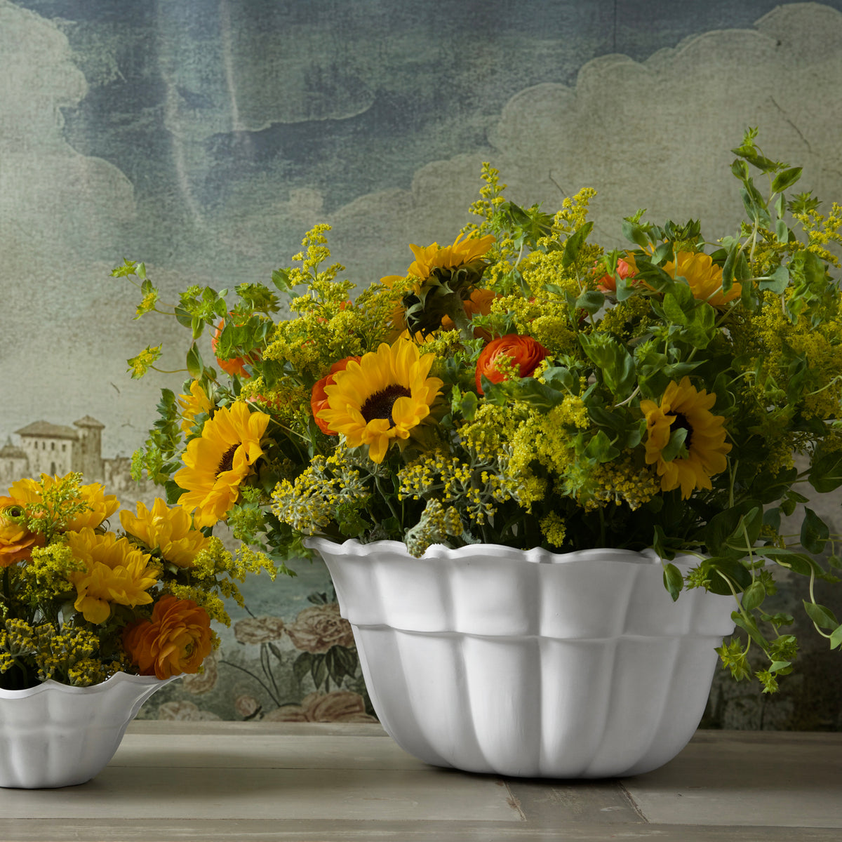 VIDA Tuscany Extra Large Centerpiece/Punch Bowl (White)