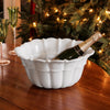 VIDA Tuscany Extra Large Centerpiece/Punch Bowl (White)