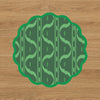 VIDA Festive Reversible Placemats Set of 4 (Green & Red)